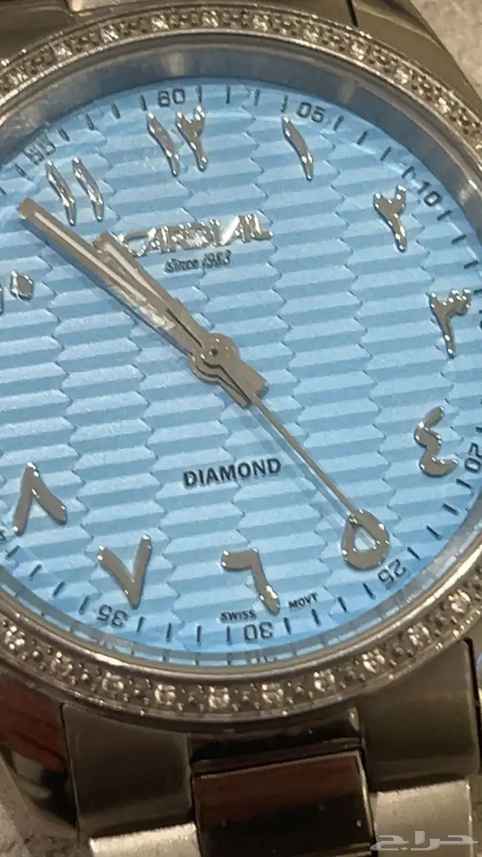 ساعت الماس رجالي كرديال ارقام عربيه. 2