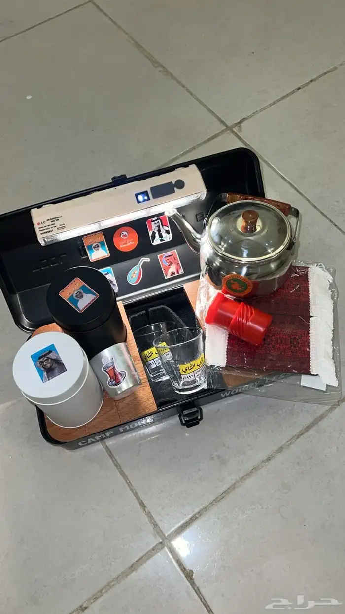 صندوق عزبة شاهي متكامل متوفر كميه 1