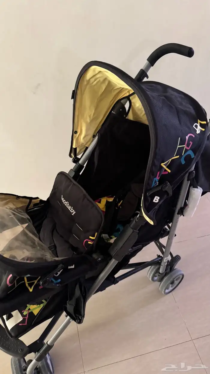عربه أطفال شبه جديده 0