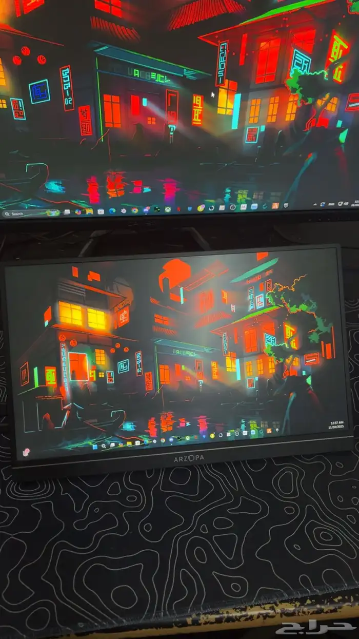 شاشة جانبيه 1