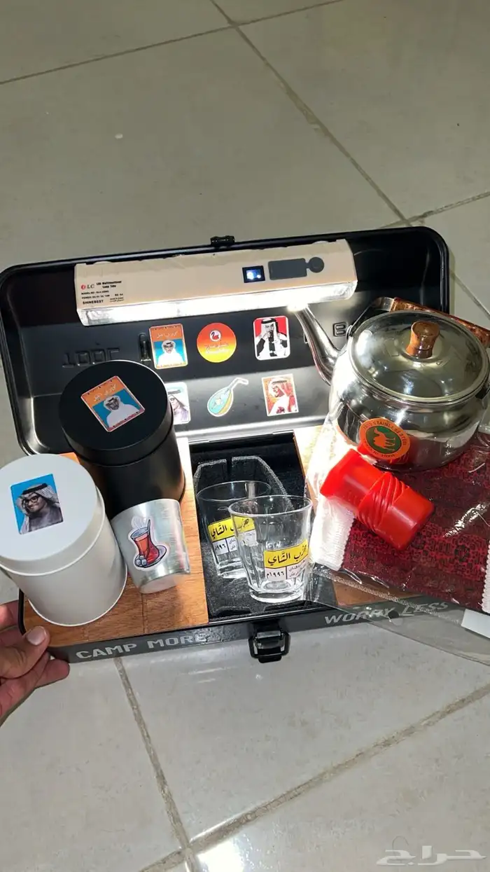 صندوق عزبة شاهي متكامل متوفر كميه 2