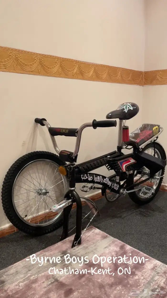 سيكل اندنوسي قديم مجدد ب الكامل وكل شي فيه جديد على السوم 1