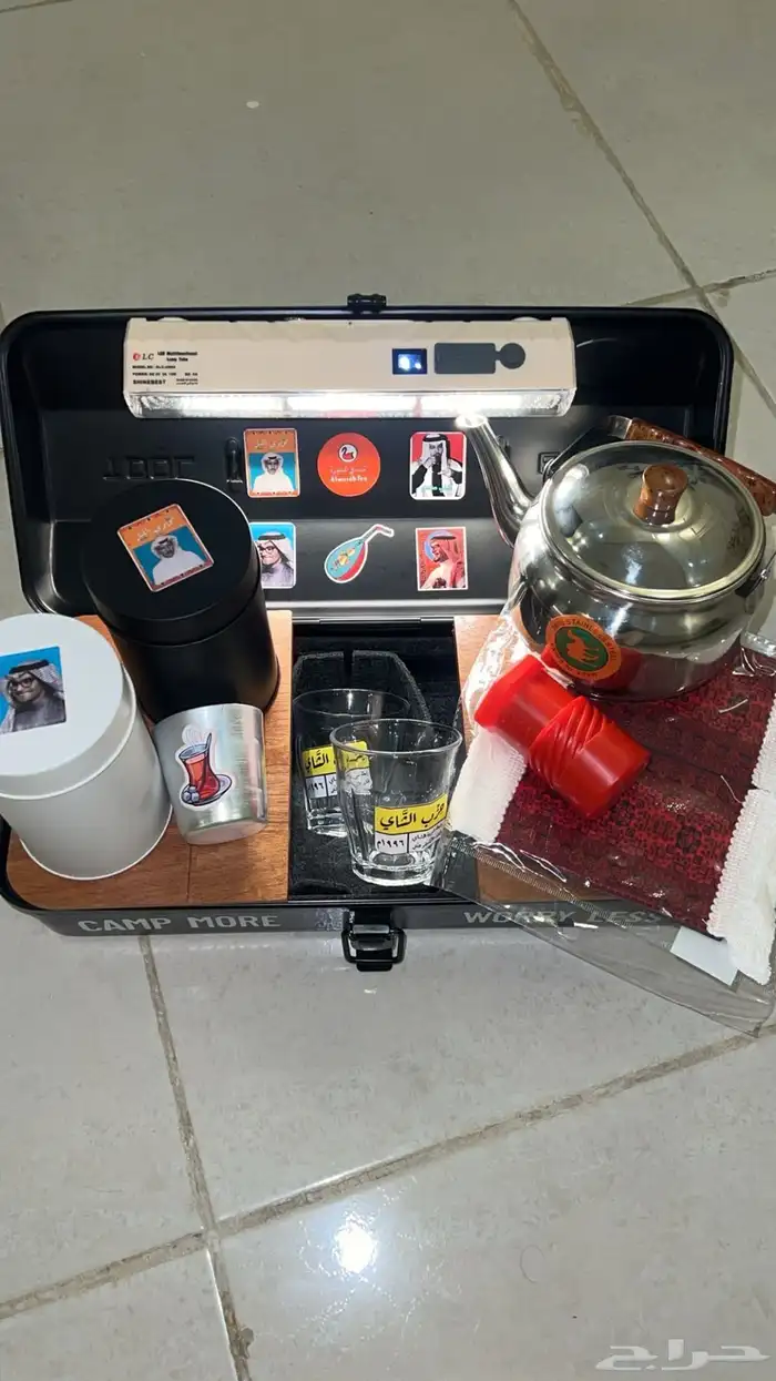 صندوق عزبة شاهي متكامل متوفر كميه 3