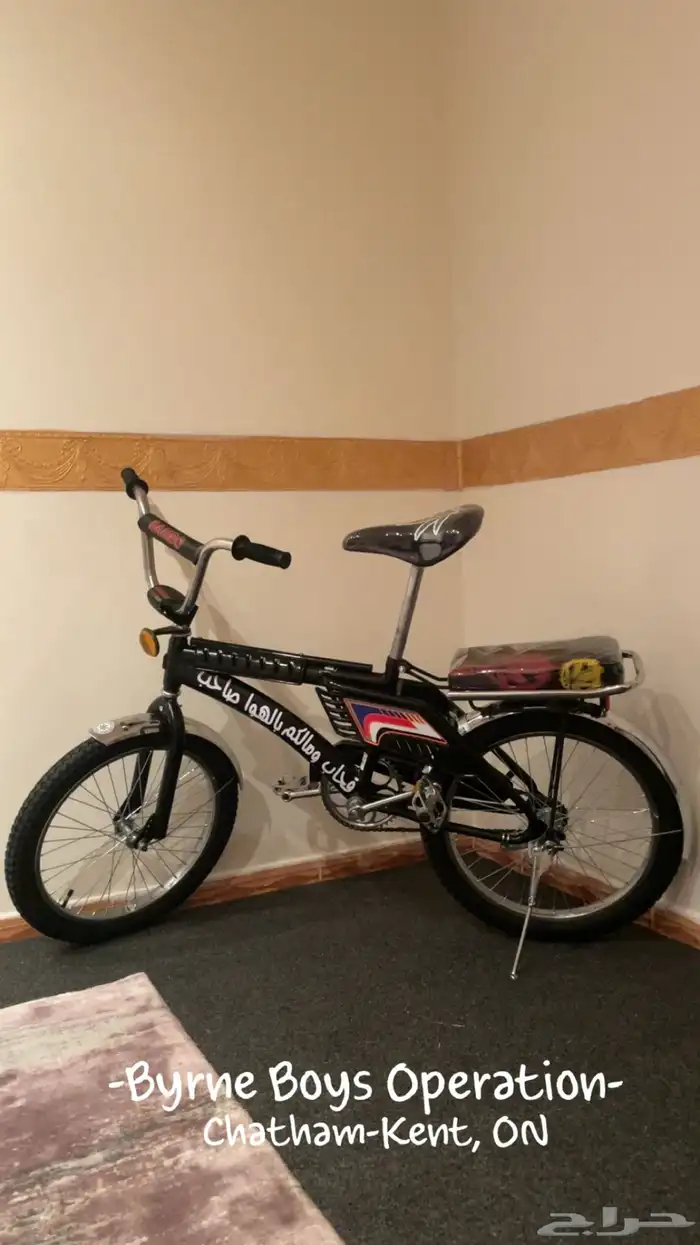 سيكل اندنوسي قديم مجدد ب الكامل وكل شي فيه جديد على السوم 0