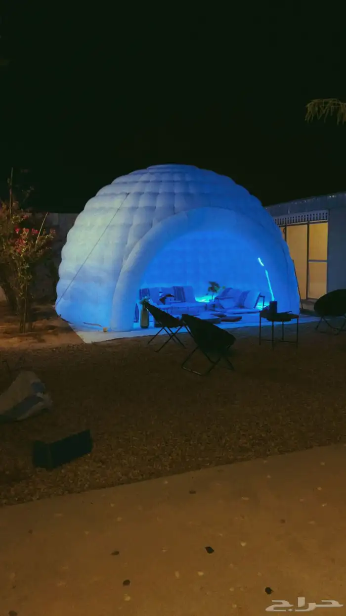 الخيمة المضيئة للايجار 3