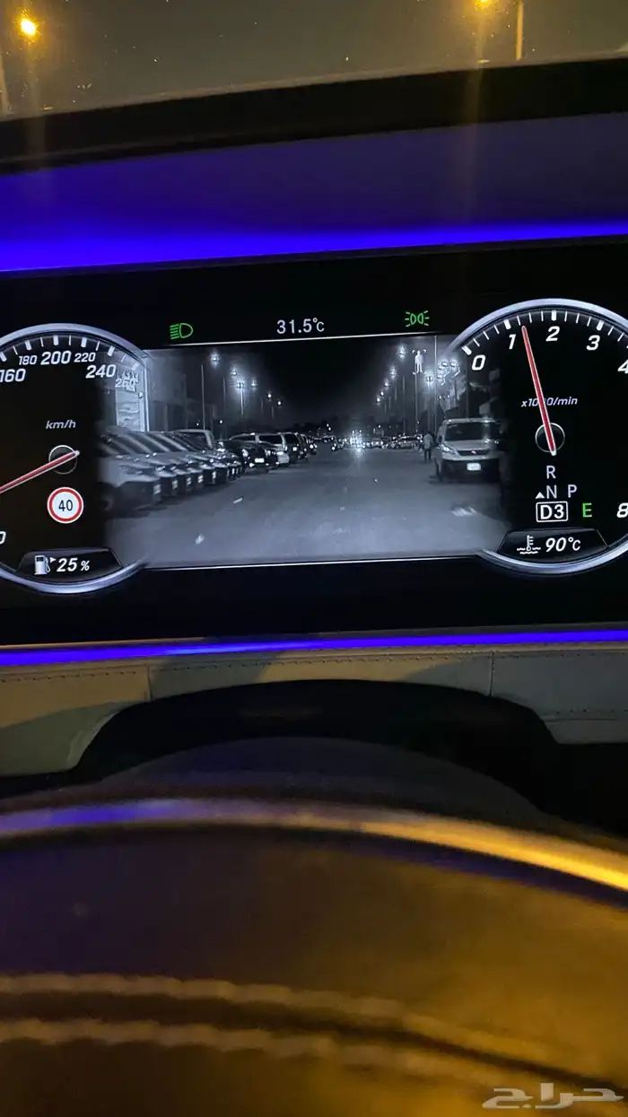 مرسدس2015 جفالي 6 أزرار حجم500 فل كامل 12