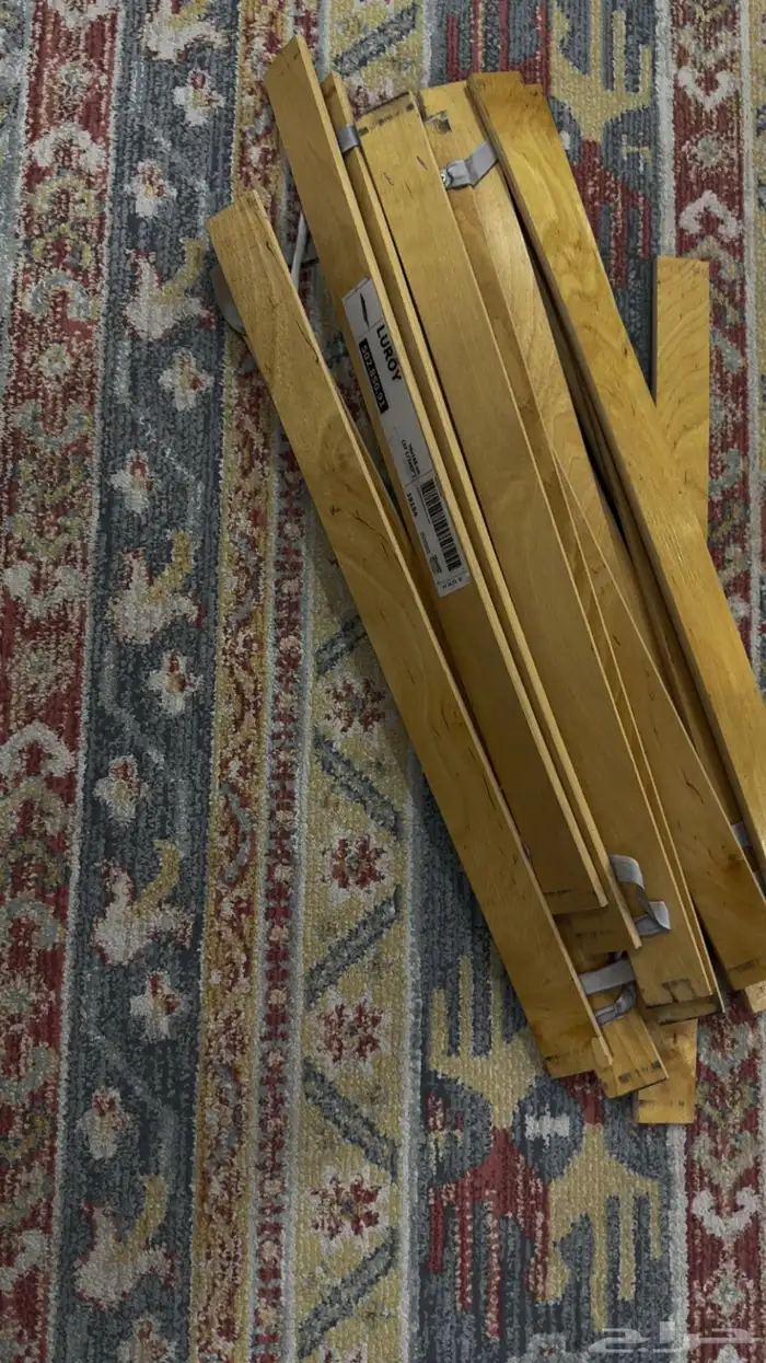 خشب سرير ايكيا 1