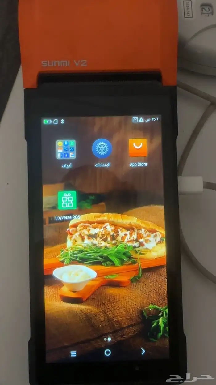 جهاز كاشير للبيع نضيف 2