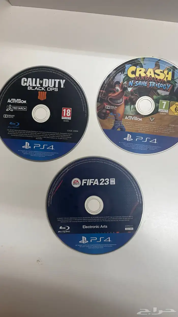 اشرطة سوني فور 1