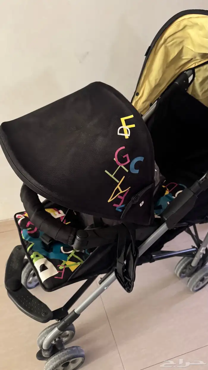 عربه أطفال شبه جديده 10