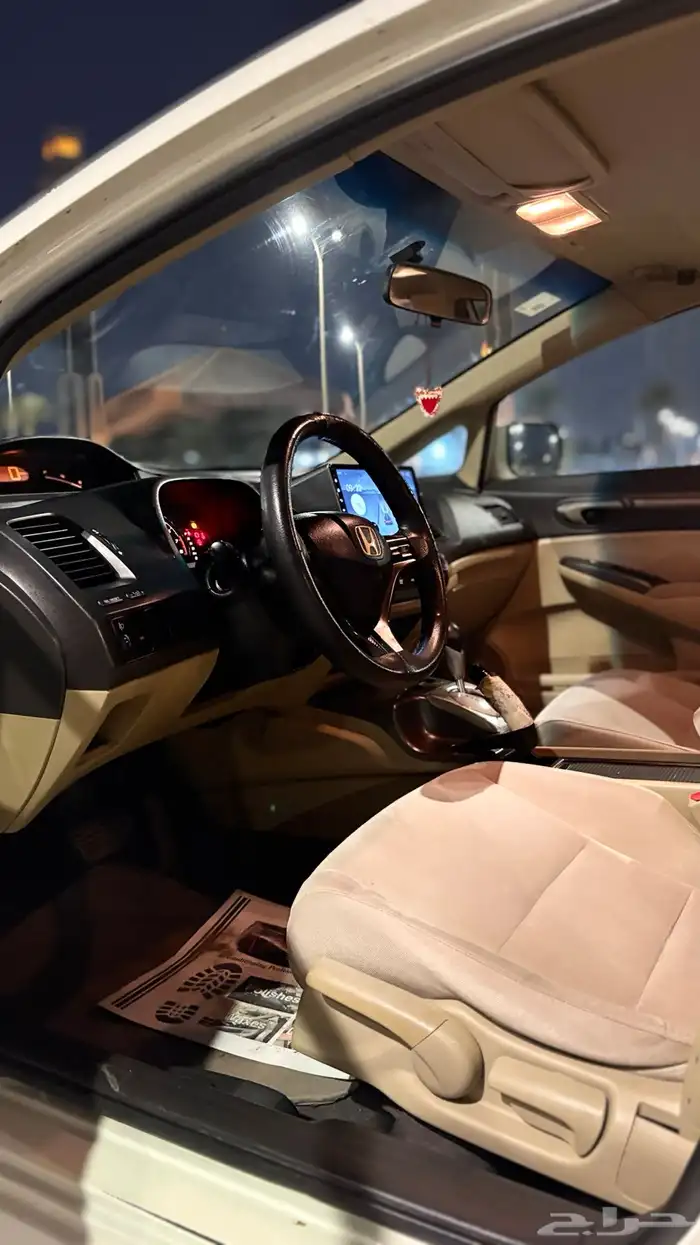 هوندا سيفيك 2007 قير أوتوماتيك ولوحه مميزه 18