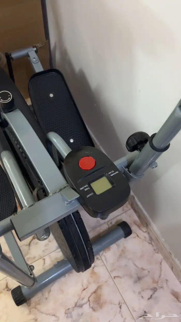 دراجة تمارين اوبتكال شبه جديده استخدام نظيف 5