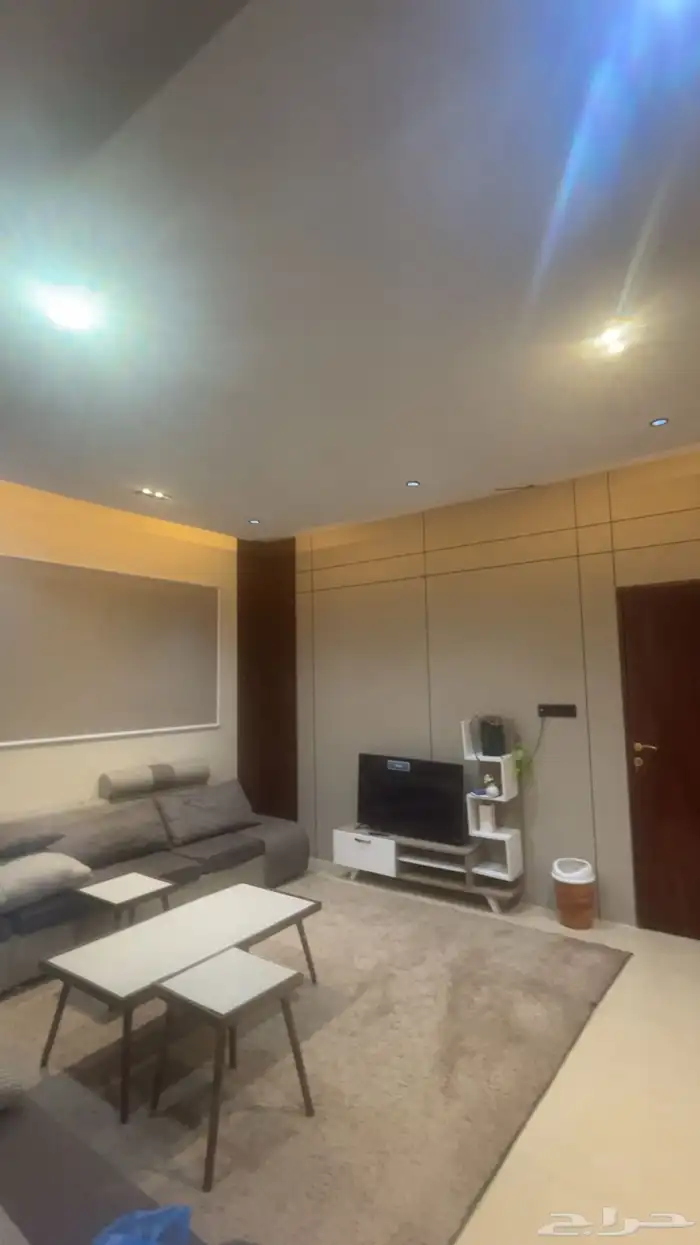 شقه مفروشه للعوايل في حفر الباطن حي النخيل 6