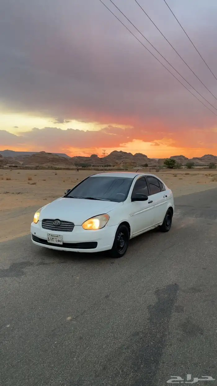 اكسنت 2007 ماشيه 300الف وشوي الصامل يدق 2