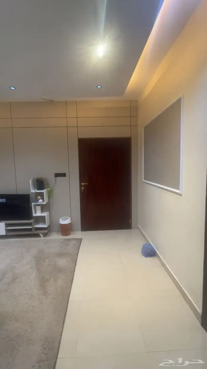 شقه مفروشه للعوايل في حفر الباطن حي النخيل 5