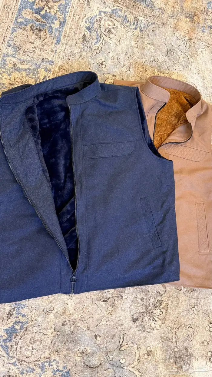 العرض المذهل سديري دبل فيس مع شال ترمة كشميري 14