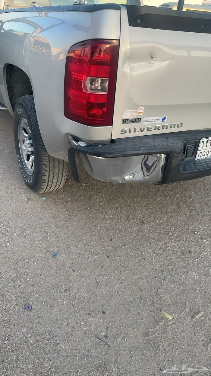 سلفرادو 2011 8 سلندر بدون دبل ماشي 370 الف 1