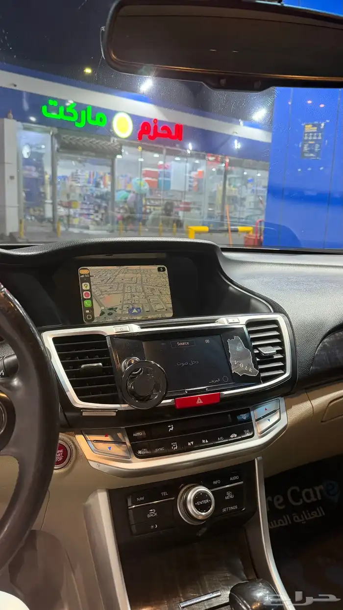 هوندا اكورد 2016 فل كامل اعلى فئة 4 سلندر 9