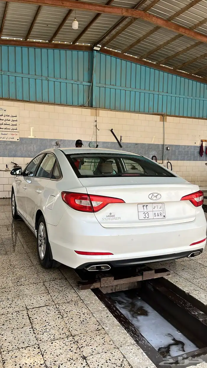 سوناتا نص فل مكينه 2.4 المكينه   القير  شاصي المكينه 1