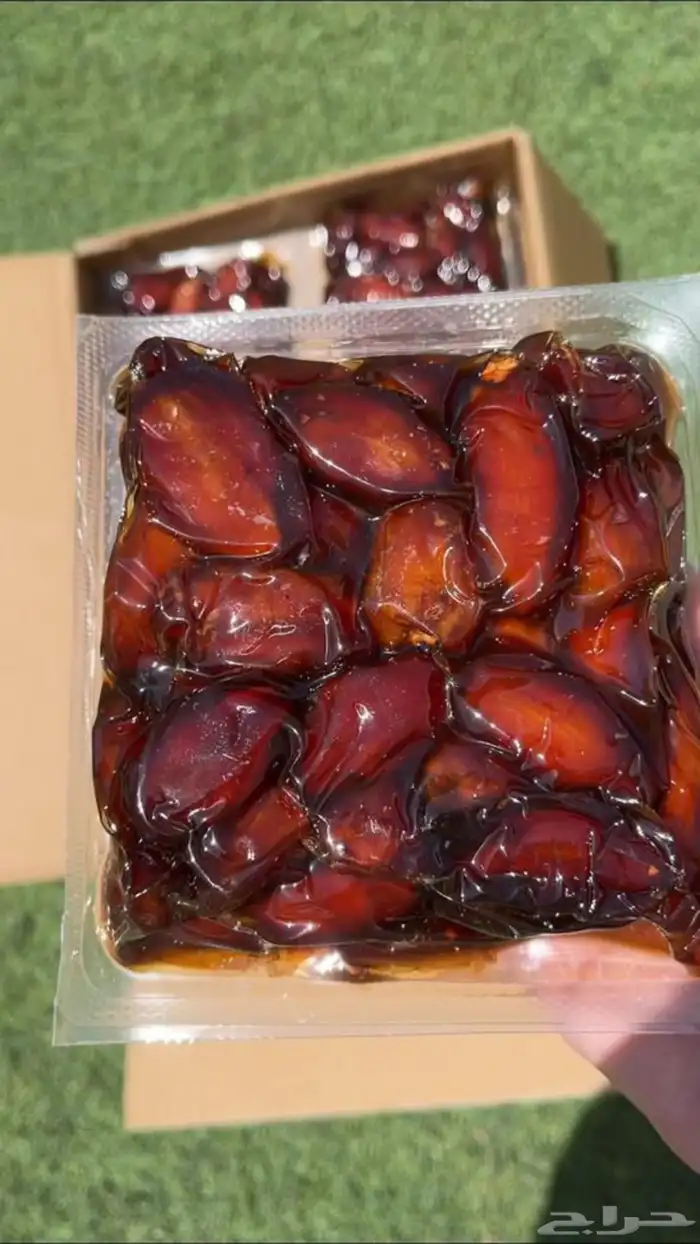 تمر صفري بيشة فاخر تنك كراتين علب فول 2