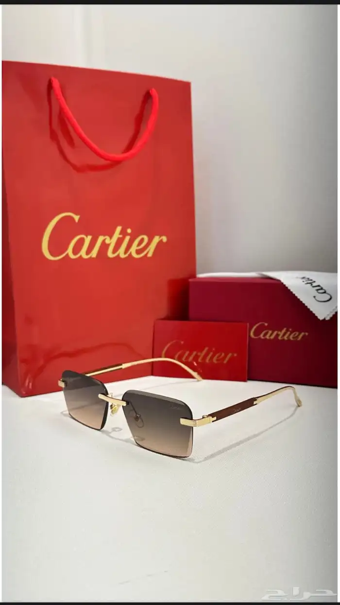 نظارات ماركه كارتير درجه اولى طبق الاصل مع الملحقات 2