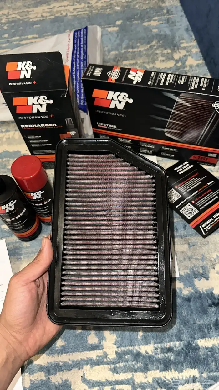 فلتر K N اصلي مكينة النترا 2015 1