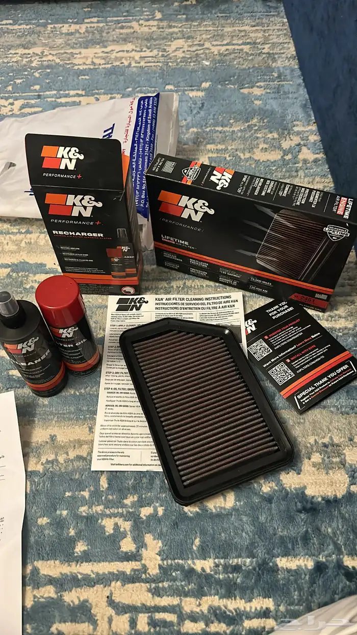 فلتر K N اصلي مكينة النترا 2015 0