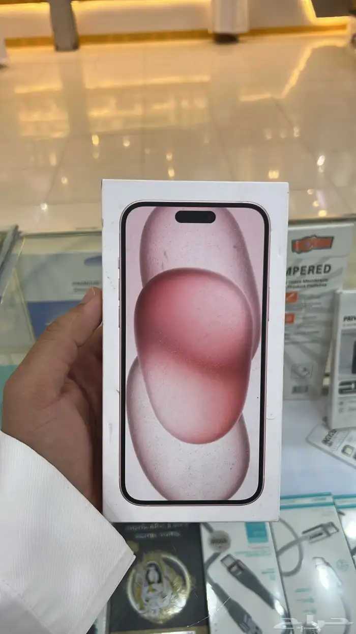 ايفون 15بلس وردي 3