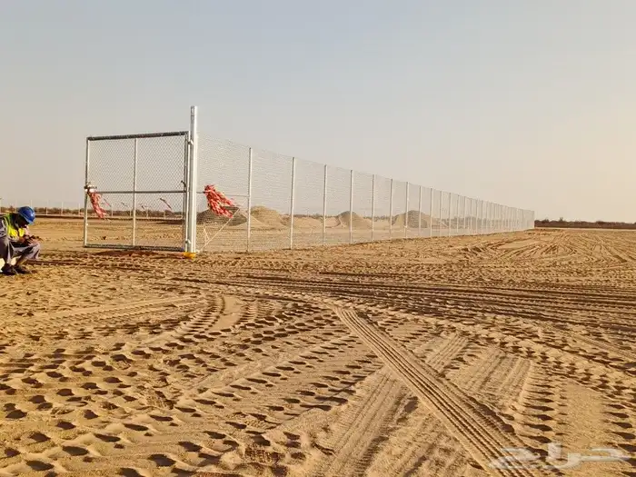 شبك مجلفن اسوار شبوك تسوير اراضي تشبيك مزارع 9