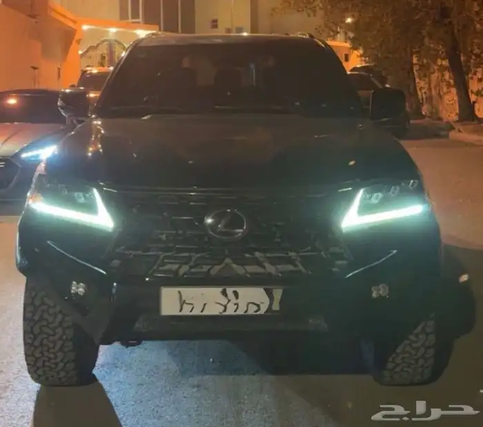 صدام لكزس فيبر 2