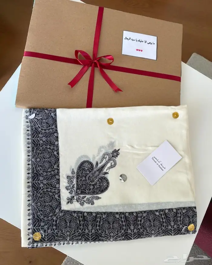 شال شتوي كشمير رجالي 12