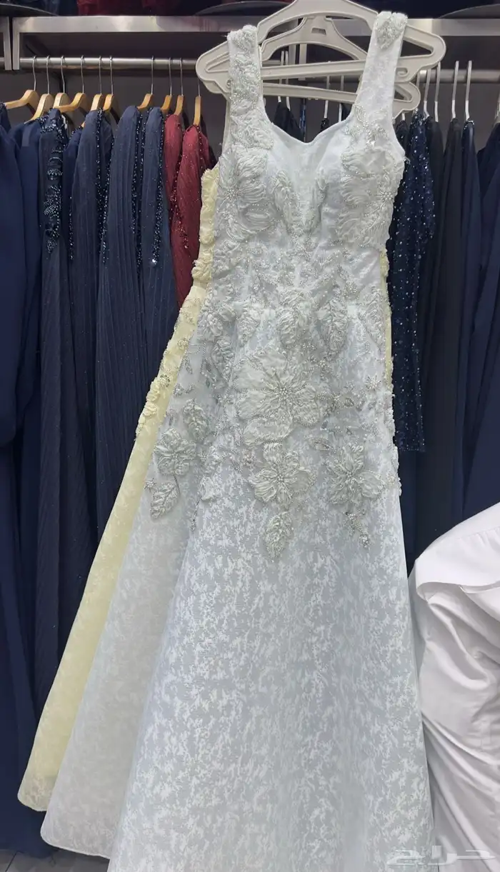 فستان سهره اصفر مقاس s 1