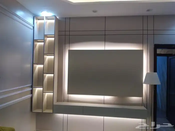 ديكورات جبس شاشات شيبورد تكسيات 1