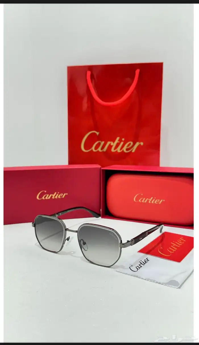 نظارات ماركه كارتير درجه اولى طبق الاصل مع الملحقات 40