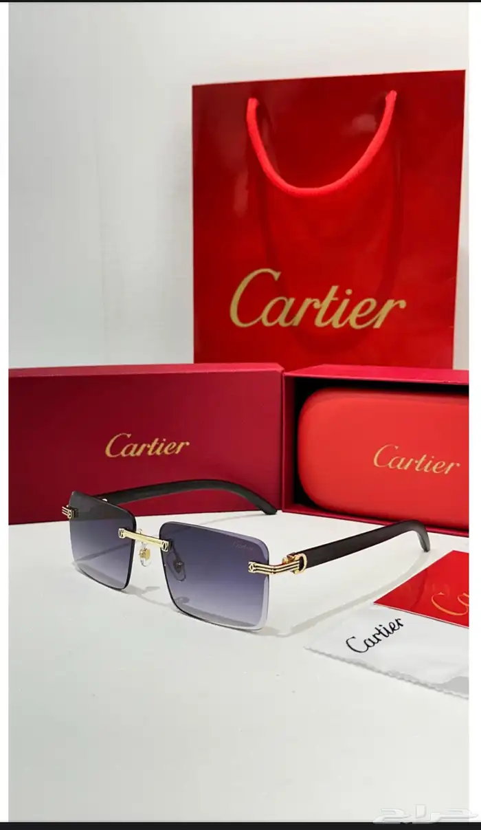 نظارات ماركه كارتير درجه اولى طبق الاصل مع الملحقات 11