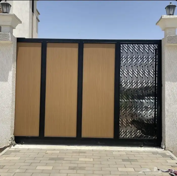 باب كلادينج المنيوم باب حديد سندوتش بينل ابواب المنيوم باب 4