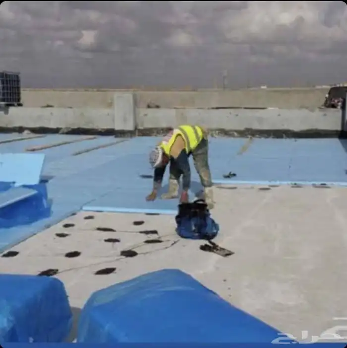 الواح العزل الحراري البولسترين الأزرق بمقاسات متنوعة 10 سم 7