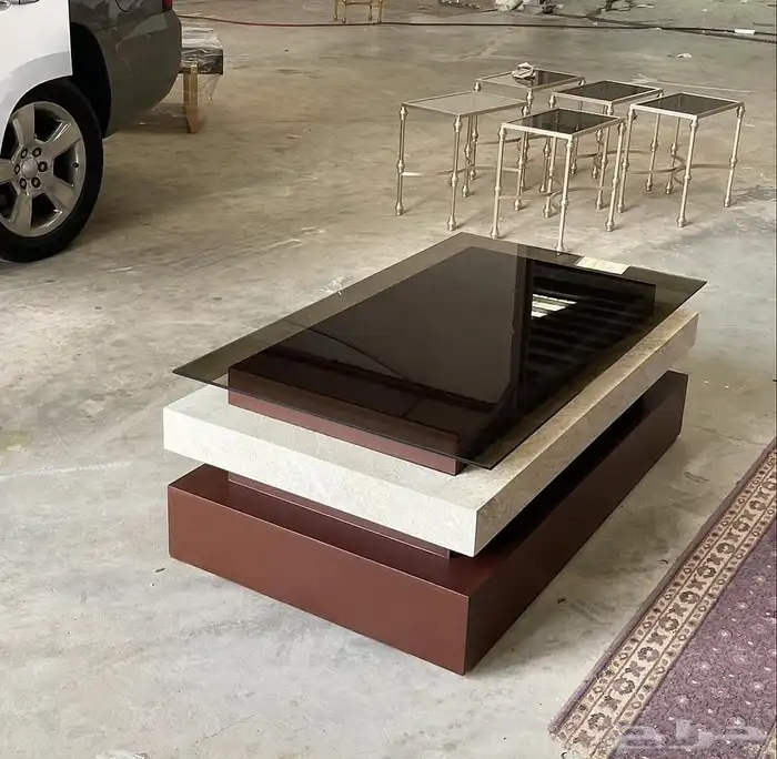 مرحبا نقدم عده اشكال مداخل طاولات اطقم تقديم عربيات كراسي يو 2