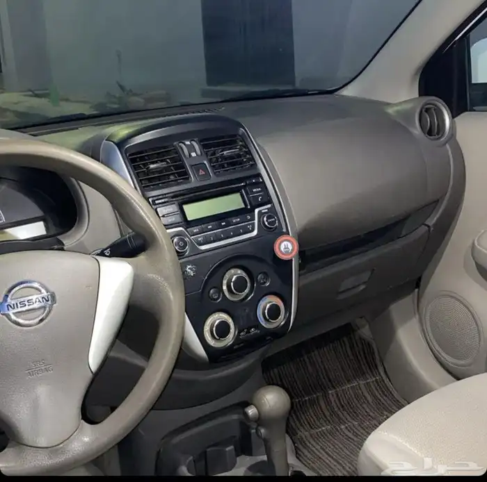 نيسان صني 2016 قير مكينه شاص ايرباق مكيف ممتازه جدا مفحوص مج 6