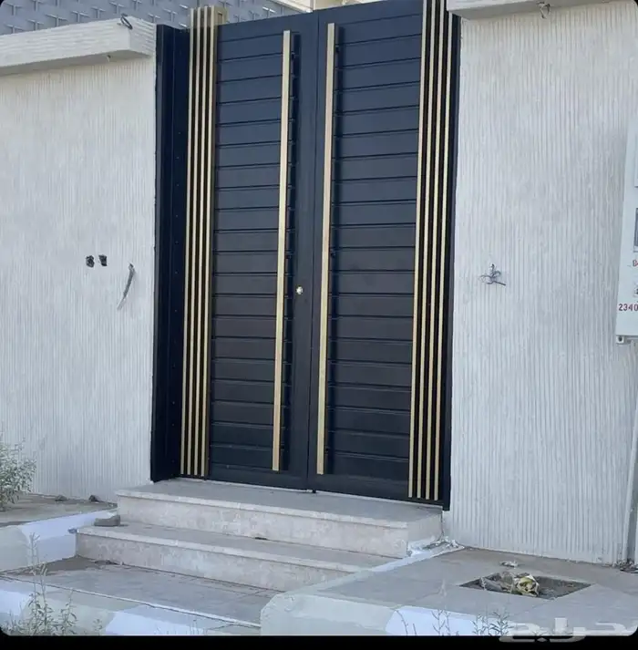 باب كلادينج المنيوم باب حديد سندوتش بينل ابواب المنيوم باب 5