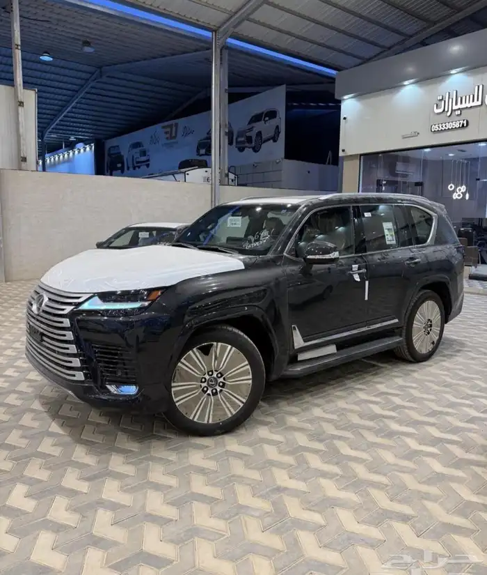 لكزس LX600 BB سعودي ابيض جملي واسود جملي ( 2025 ) 12
