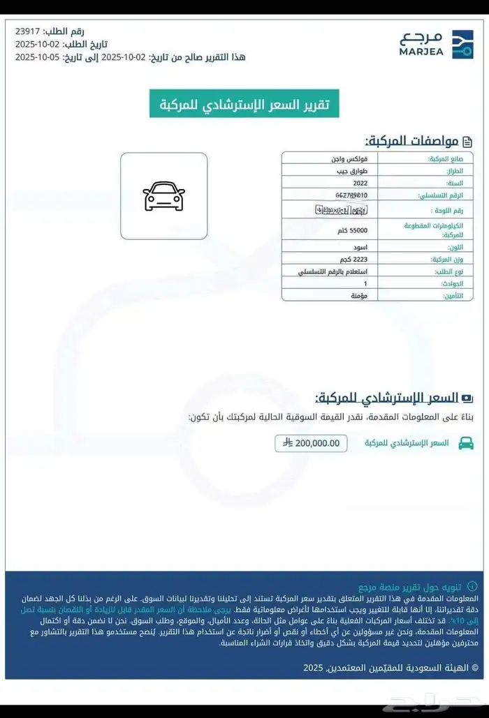جيب طوارق أسود R-line 2022 Touareg SUV ضمان ساري 19