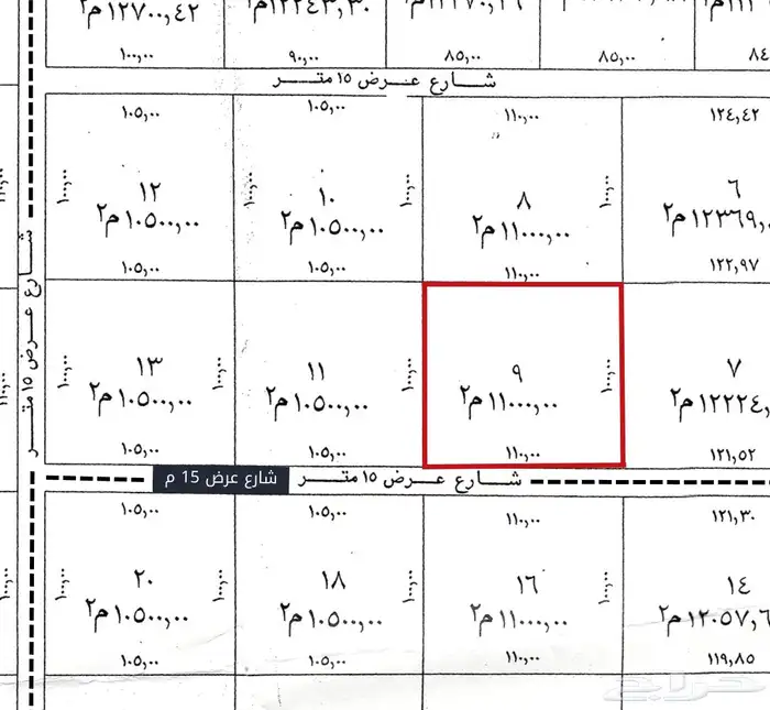 للبيع ارض 11 الف متر في الجله ب 190 الف ريال 1