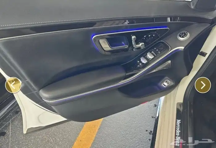 مرسيدس S500 نيت بكج موديل 2022 وراد أمريكا بطاقة جمركية 18