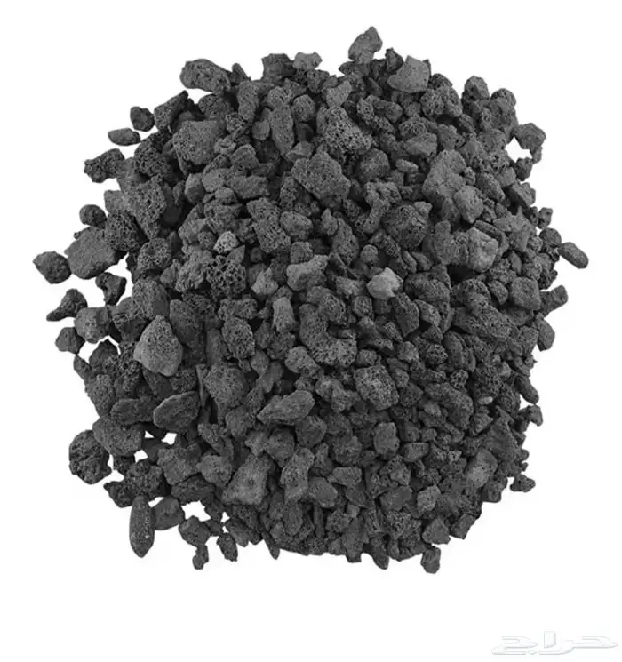 حجر بركاني نظيف لأحواض الأسماك 1