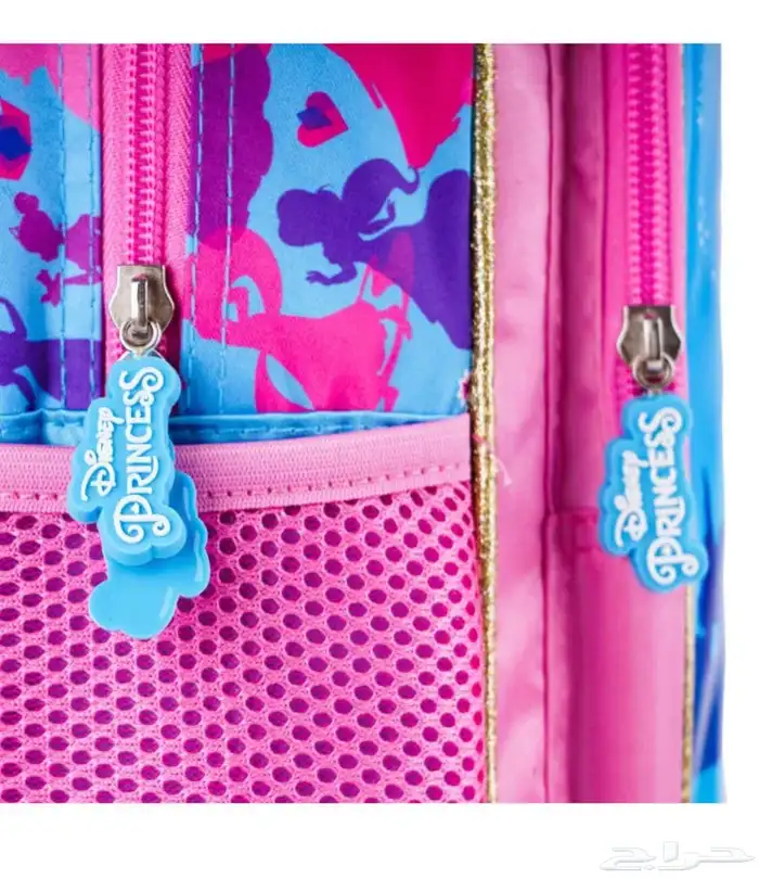 شنطة بنات ديزني مدرسية مقاس 16 جديدة بالكرتون 16 قطعه 1