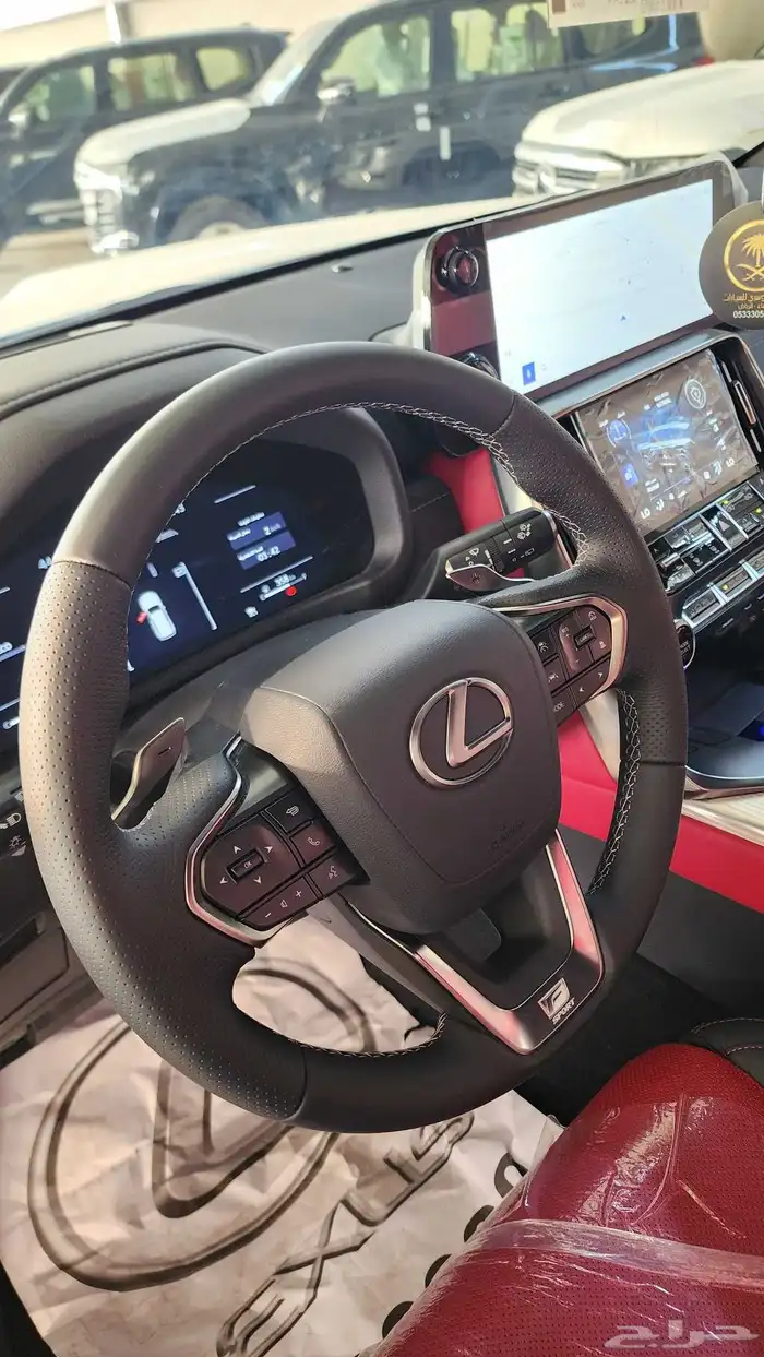 لكزس LX600 اف اسبورت سعودي ابيض 2025 ( بطاقه جمركيه ) 15