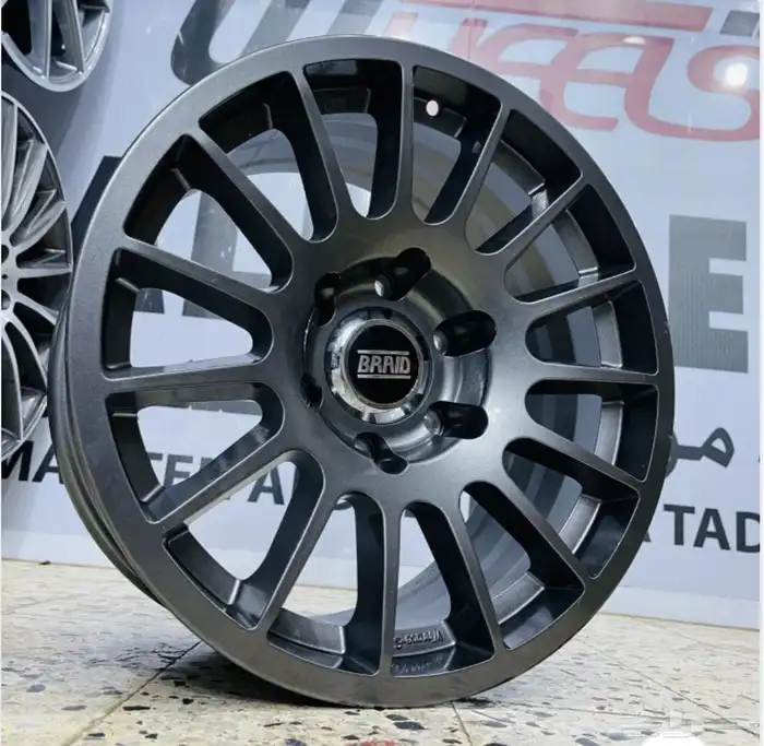 جنوط برايد وبالون نيسان باترول بلاتينيوم تيتانيوم مقاس 17 0