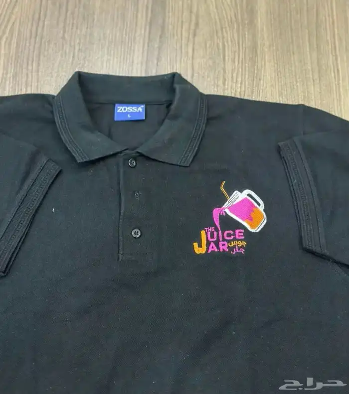 تطريز وطباعه تيشرتات الزي الموحد 35 ريال اقل كميه 12 5