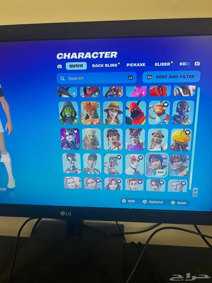 حساب فورت للبيع 25